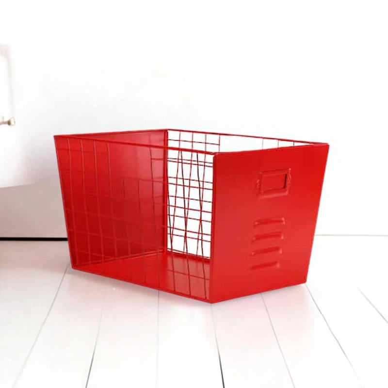 13" Red Wire Multifunctional Basket