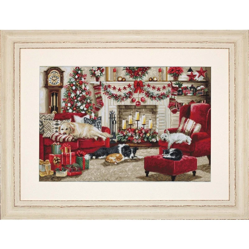 Luca-S Pets Interior Counted Cross Stitch Kit