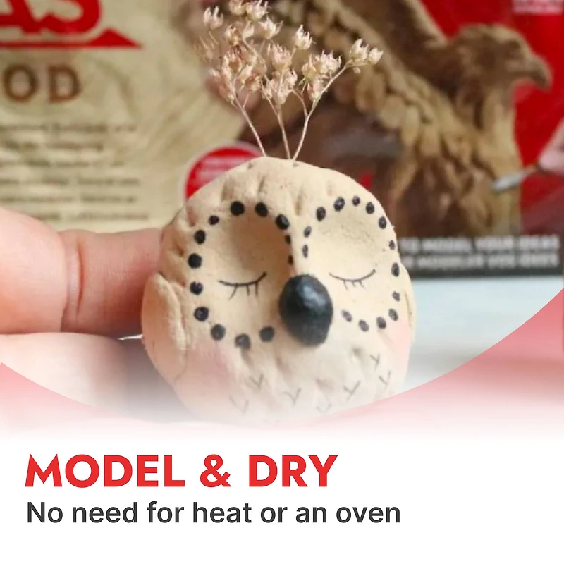 DAS® 1.5lb. Wood Modeling Clay