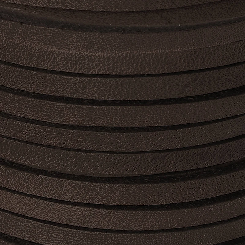 3.1mm Dark Brown Square Leather Cord, 2ct. by Bead Landing™