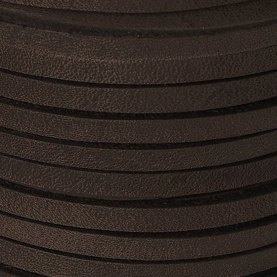 3.1mm Dark Brown Square Leather Cord, 2ct. by Bead Landing™