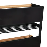 Household Essentials 26" Metal Magnetic Organizer Rack