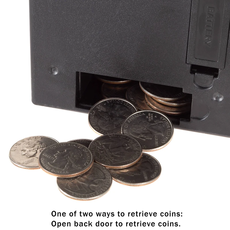 Toy Time Burning 7s Tabletop Slot Machine Coin Bank