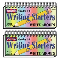 McDonald Publishing® 2-Pack Writing Starters Write-Abouts, Grades 4-8