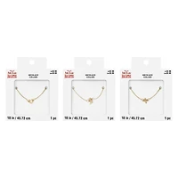 Assorted Gold Western Icon Necklace, 1pc. by Fab Finds