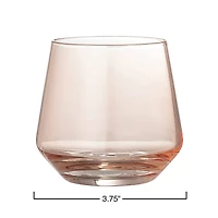 Hello Honey® 12oz. Blush Round Drinking Glasses, 4ct.