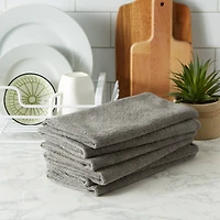 DII® Gray Essential Microfiber Dishtowels, 6ct.