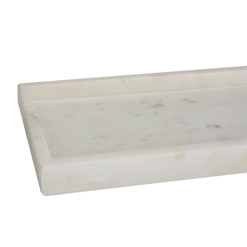 CosmoLiving by Cosmopolitan Marble Tray Set