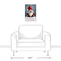 Gnome Santa 11" x 14" Canvas Wall Art