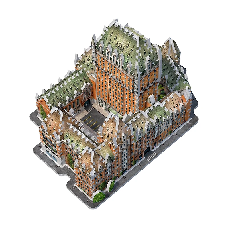 Castles & Cathedrals - Le Chateau Frontenac 3D Puzzle: 865 Pcs
