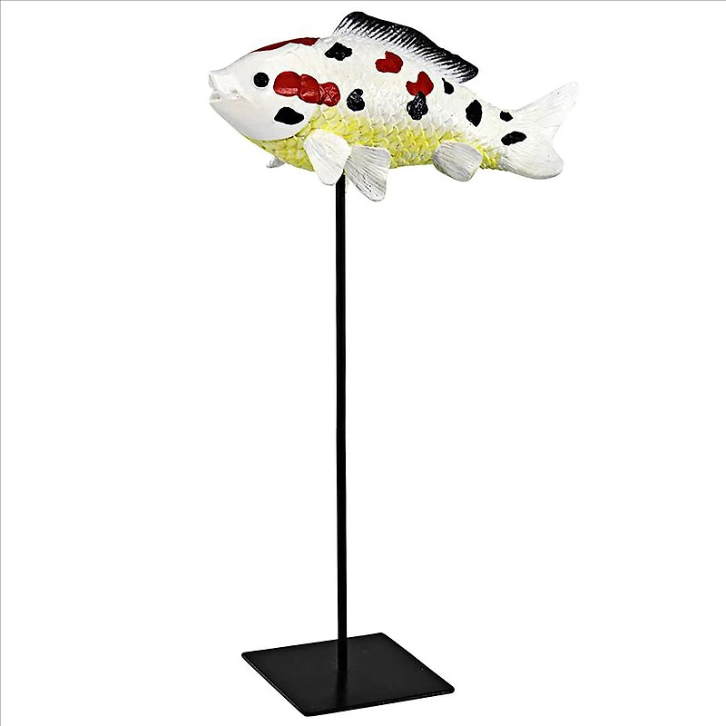 Design Toscano 9" Medium Japanese Floating Koi Sculpture