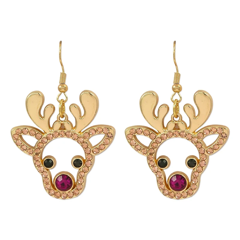 Reindeer Earrings by Celebrate It™