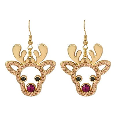 Reindeer Earrings by Celebrate It™