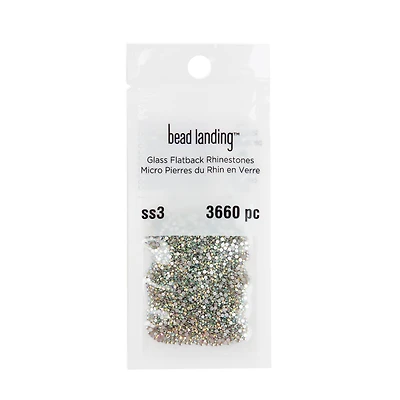 SS3 Glass Flatback Rhinestones by Bead Landing