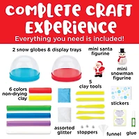 Creativity for Kids® Make Your Own Holiday Snow Globes