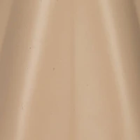 Hello Honey® 11" Tan Round Metal LED Rechargeable Table Lamp