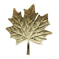 17" Gold Maple Leaf Tray Tabletop Décor by Ashland®