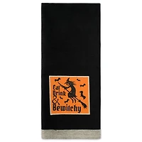 DII® Assorted Happy Haunting Halloween Embellished Dishtowel Set