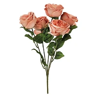19" Pink Cabbage Rose Deluxe Bush by Ashland®