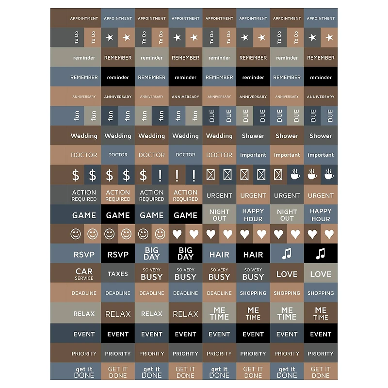 TF Publishing 2024 Basic Rows Large Planner