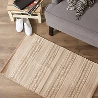DII® Stone Dobby Stripe Hand-Loomed Rug, 2ft. x 3ft.