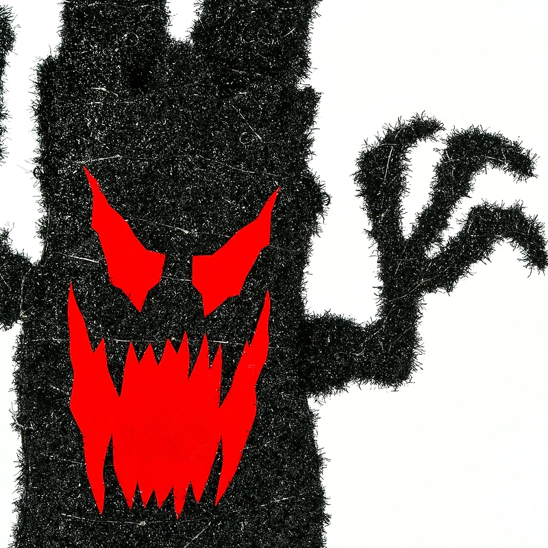 48'' Pre-Lit Frightening Face Halloween Tree