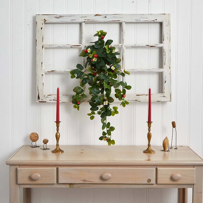 31” Strawberry Hanging Bush, 2ct.