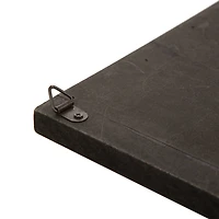 Glitzhome® 22" Wooden Snowman Shutter Décor