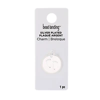 Silver Plated Footprints Charm by Bead Landing™