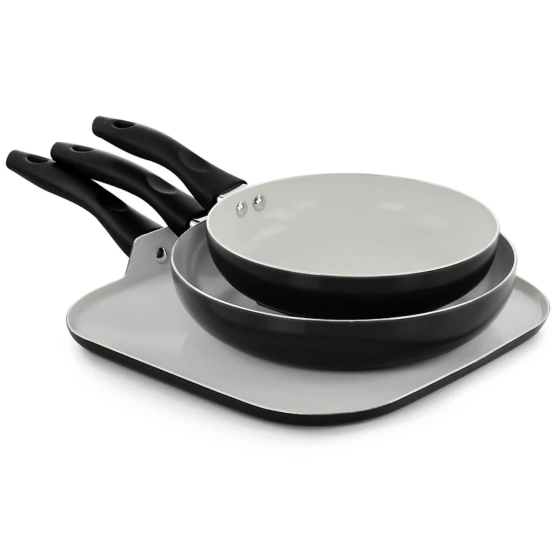 Gibson Home® 11-Piece Gazebo Ceramic Nonstick Aluminum Cookware Set