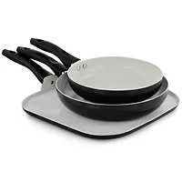 Gibson Home® 11-Piece Gazebo Ceramic Nonstick Aluminum Cookware Set