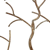 32" Silver Metal Tree Sculpture