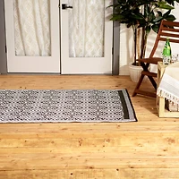 DII® Black Moroccan Rug, 4ft. x 6ft.