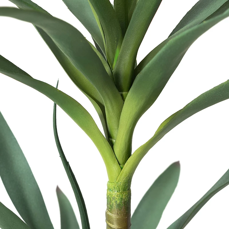 Glitzhome® 4.25ft. Faux Tequila Plant in Pot