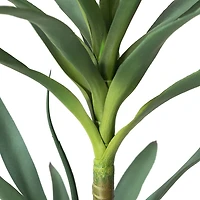 Glitzhome® 4.25ft. Faux Tequila Plant in Pot