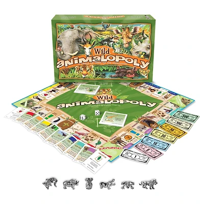Late For The Sky Wild Animalopoly Game