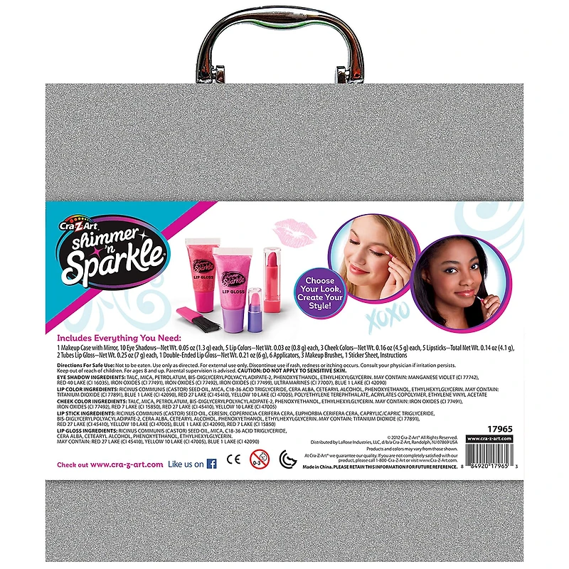Cra-Z-Art® Shimmer 'n Sparkle Shimmering Glitter Makeover Studio