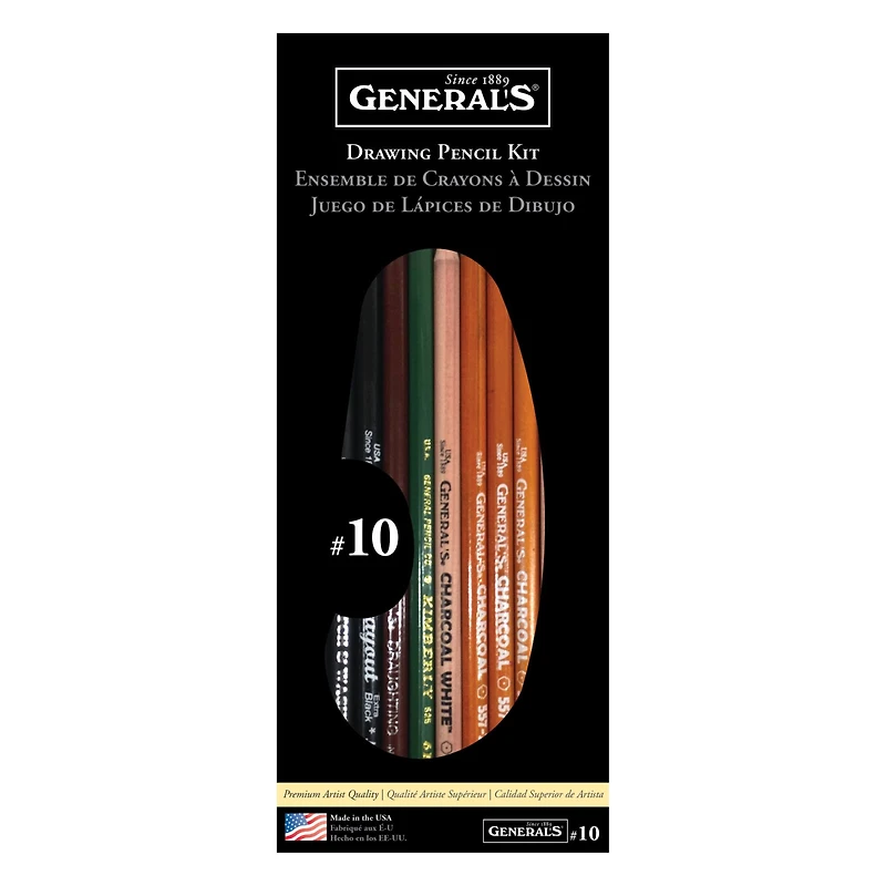 General's® No. 10 Drawing Pencil Kit
