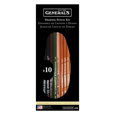 General's® No. 10 Drawing Pencil Kit