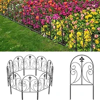 NEX™ Black Decorative Butterfly Garden Fence, 10ct.