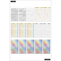 The Happy Planner® Unique Alphabet Font Sticker Book