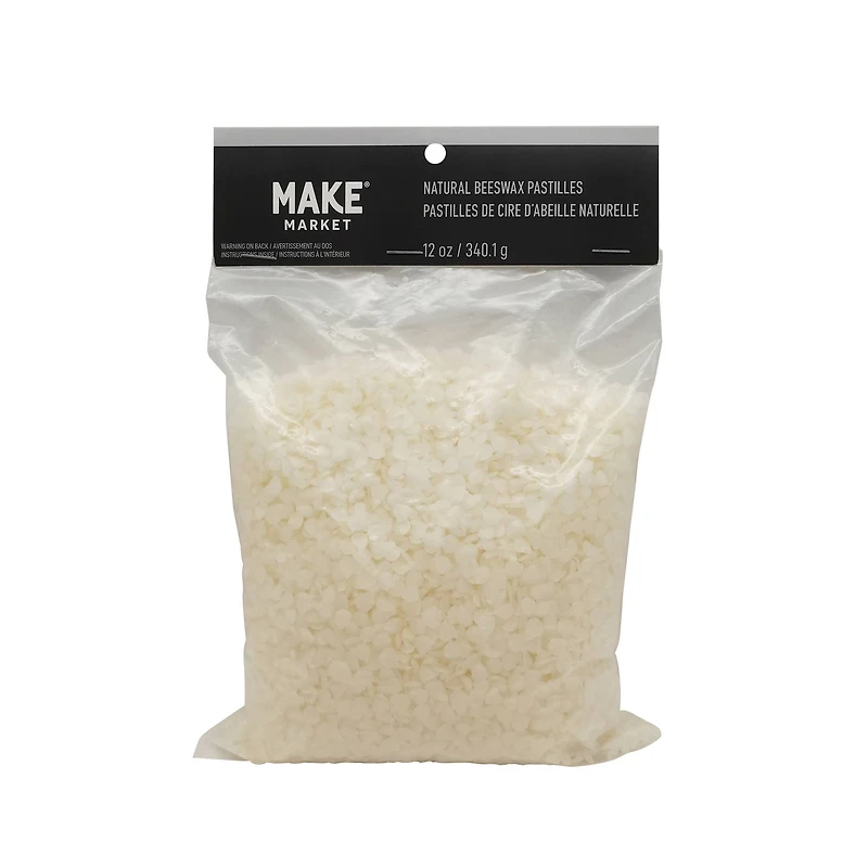 8 Pack: Natural Beeswax Pastilles by Make Market®