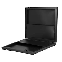 JAM Paper Black Two Pocket Snap Closure Portfolio 11" x 13"