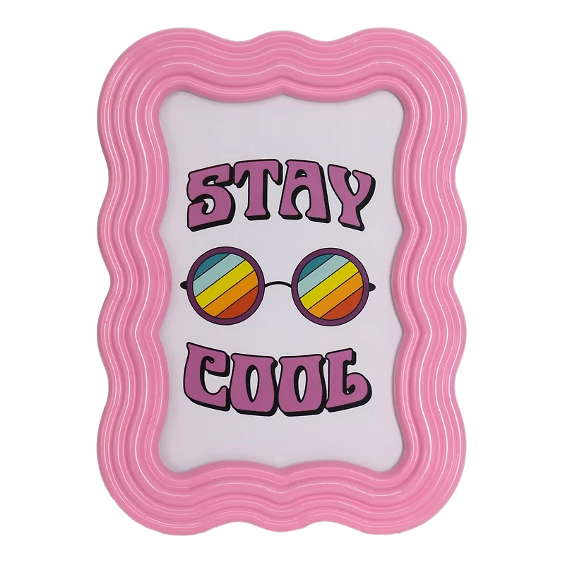 4" x 6" Waves Retro Frame by Studio Décor