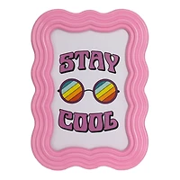 4" x 6" Waves Retro Frame by Studio Décor