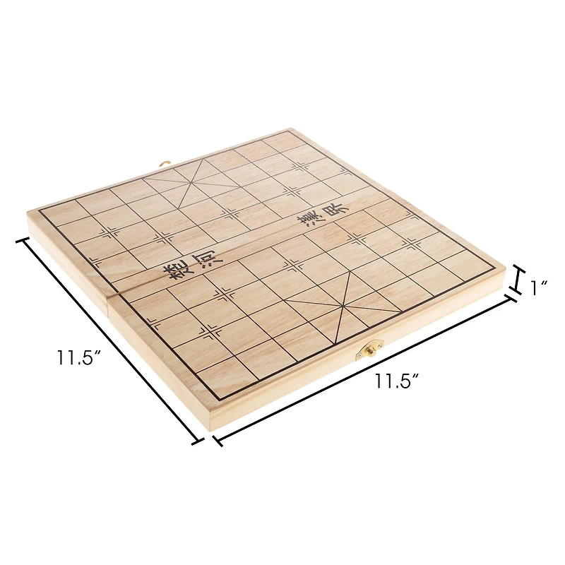 Toy Time Wooden Chinese Chess Board Game