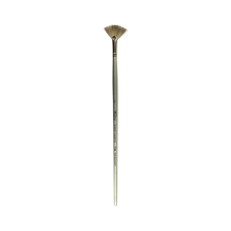 Robert Simmons Titanium Synthetic Long Handle Fan Brush