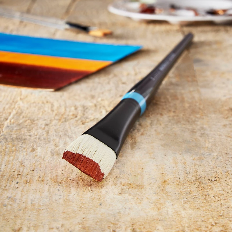 Princeton™ Aspen™ Synthetic Long Handle Flat Brush