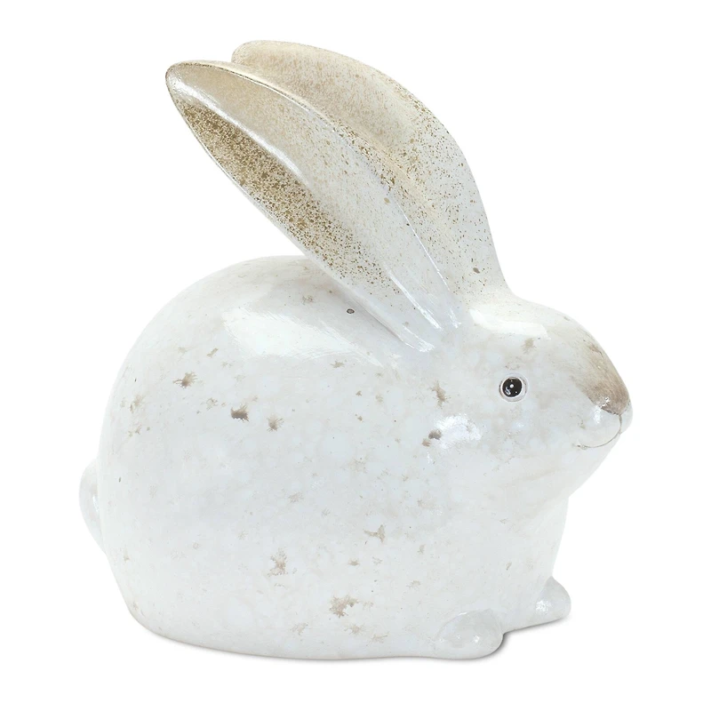 Terracotta Bunny Figurine Set, 4ct.