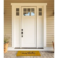 Stay Awhile Doormat 18" x 30"